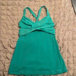 Lululemon Aqua tank top !!!